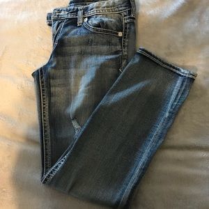 Express Skinny Ripped Jeans